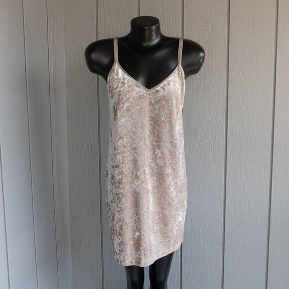 ZARA Velvet Sleeveless Dress - Picture 1 of 9